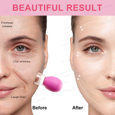 1Pc Silicone Cupping Massage Cup Body Face Neck Eye Massager Vacuum Body Facial Care Facial Steaming Pore Cleaner Tool Skin Care
