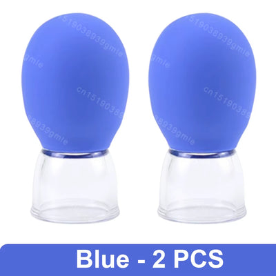 1Pc Silicone Cupping Massage Cup Body Face Neck Eye Massager Vacuum Body Facial Care Facial Steaming Pore Cleaner Tool Skin Care