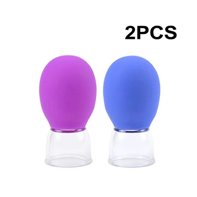 1Pc Silicone Cupping Massage Cup Body Face Neck Eye Massager Vacuum Body Facial Care Facial Steaming Pore Cleaner Tool Skin Care