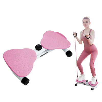 Exercise Twist Boards for Home Workout,Waist Twister Machine Exercise,Balance Board for Foot Massage and Weight Loss (Pink)