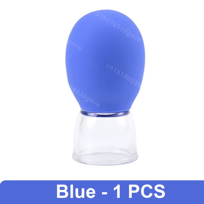 1Pc Silicone Cupping Massage Cup Body Face Neck Eye Massager Vacuum Body Facial Care Facial Steaming Pore Cleaner Tool Skin Care
